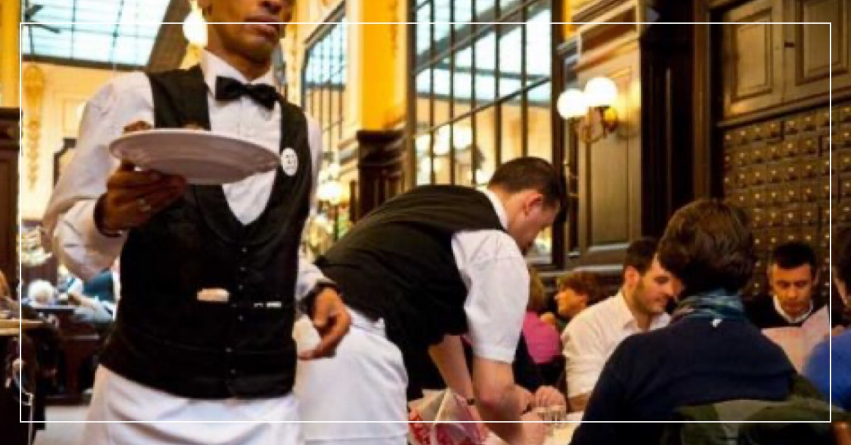 Blog Hans van Bergen, Troosteloos gesprek in restaurant
